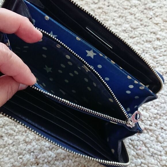 Marc by Marc Jacobs Large Wallet/Clutch in navy - Picture 3 of 15